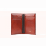 Old Leather 8 Pocket Credit Card Case
